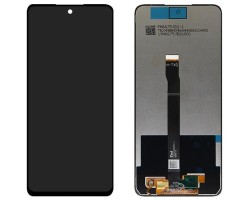 Kijelző érintőpanel Honor 10X lite, Huawei P smart 2021, Y7a (lcd, érintőpanel, átvezető fóliával) fekete